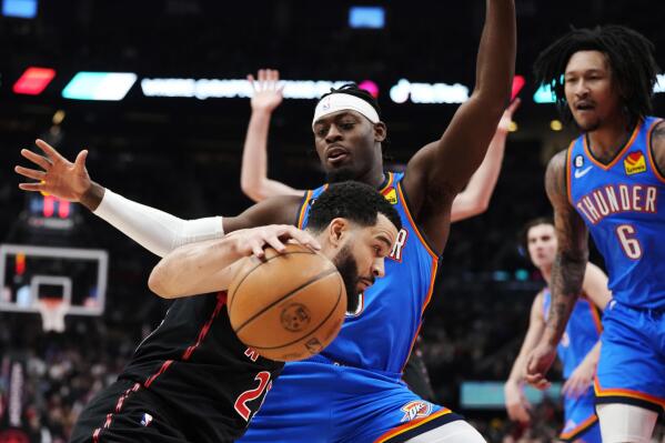 Raptors on sale thunder reddit